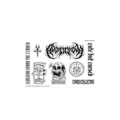 Doomscroll Sticker Sheet - CVRSD Collective