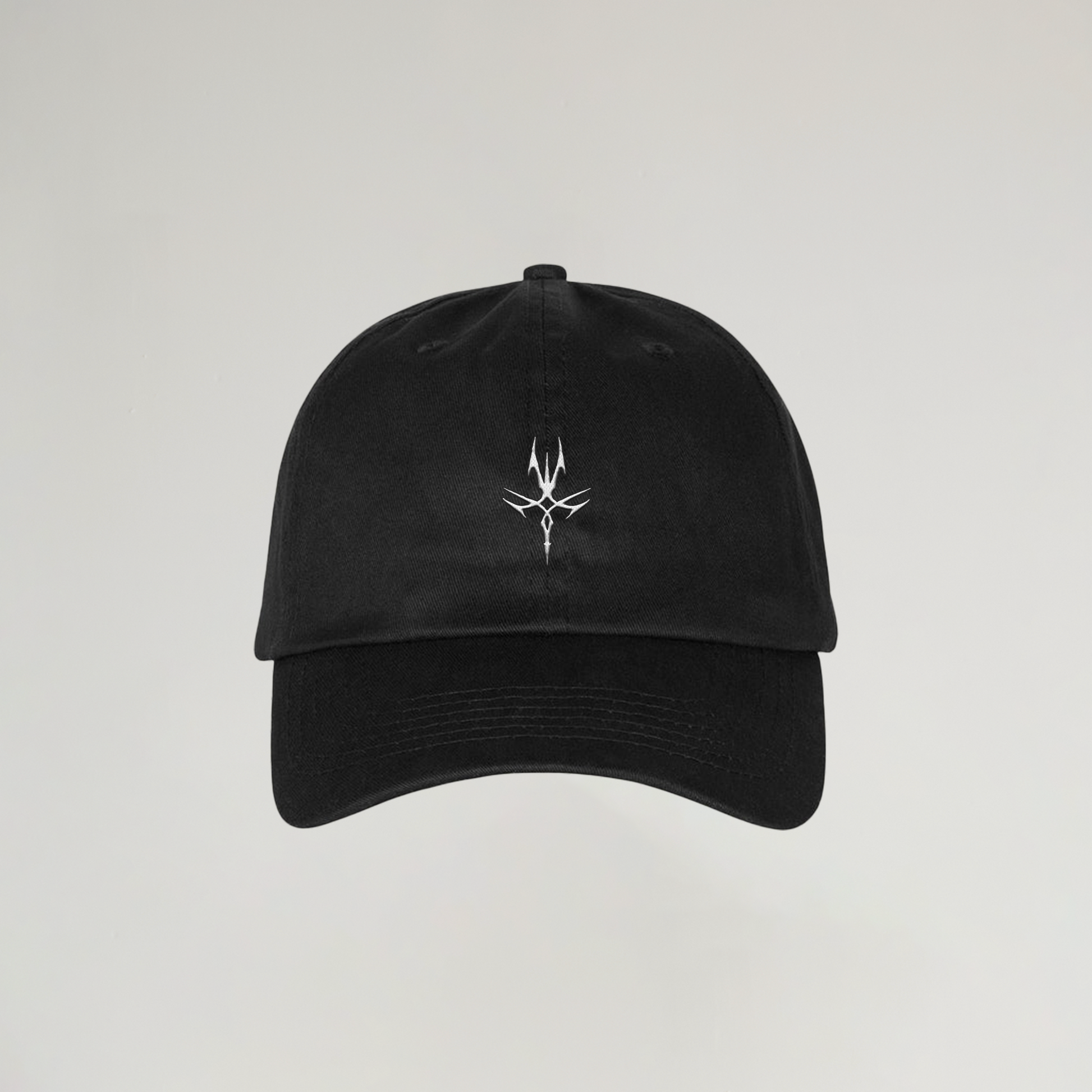 Dark streetwear, Branded Dad Hat Black Unisex